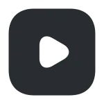 Video Square SVG Icon